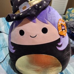 Squishmallows 20-inch Voodie Witch with Purple Hair Large Halloween new with tag